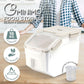 Gominimo Airtight Food Rice Grain Storage Container Pantry Organiser Box Beige