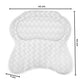 Gominimo Butterfly 4D Mesh Bathtub Pillow Spa 6 Suction Cups Breathable Cushion