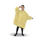 GOMINIMO Hoodie Blanket (Kids Cat yellow)