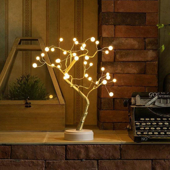 GOMINIMO Desk Lamp Bonsai Lighted Tree