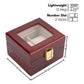 GOMINIMO Watch Display Box (2 Slot / Red Wood)