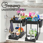 Gominimo 2-Tier Under Sink Kitchen Organizer Rack Bathroom Storage