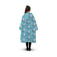 GOMINIMO Hoodie Blanket (Kids Sheep light blue )