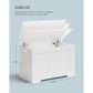 VASAGLE Storage Bench White