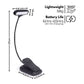 GOMINIMO LED Clip Book Light 15 LED