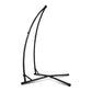 NOVEDEN Hammock Chair Stand for Hanging Air Porch Swing Chair (Black)