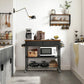 VASAGLE Kitchen Shelf with 3 Shelves and 2 Drawers