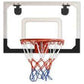 Indoor Mini Basketball Hoop Ring Backboard Kit Door Mounted Mount Kid Set