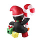 Inflatable Christmas Decor Happy Penguin 1.8M LED Lights Xmas Party - Magdasmall