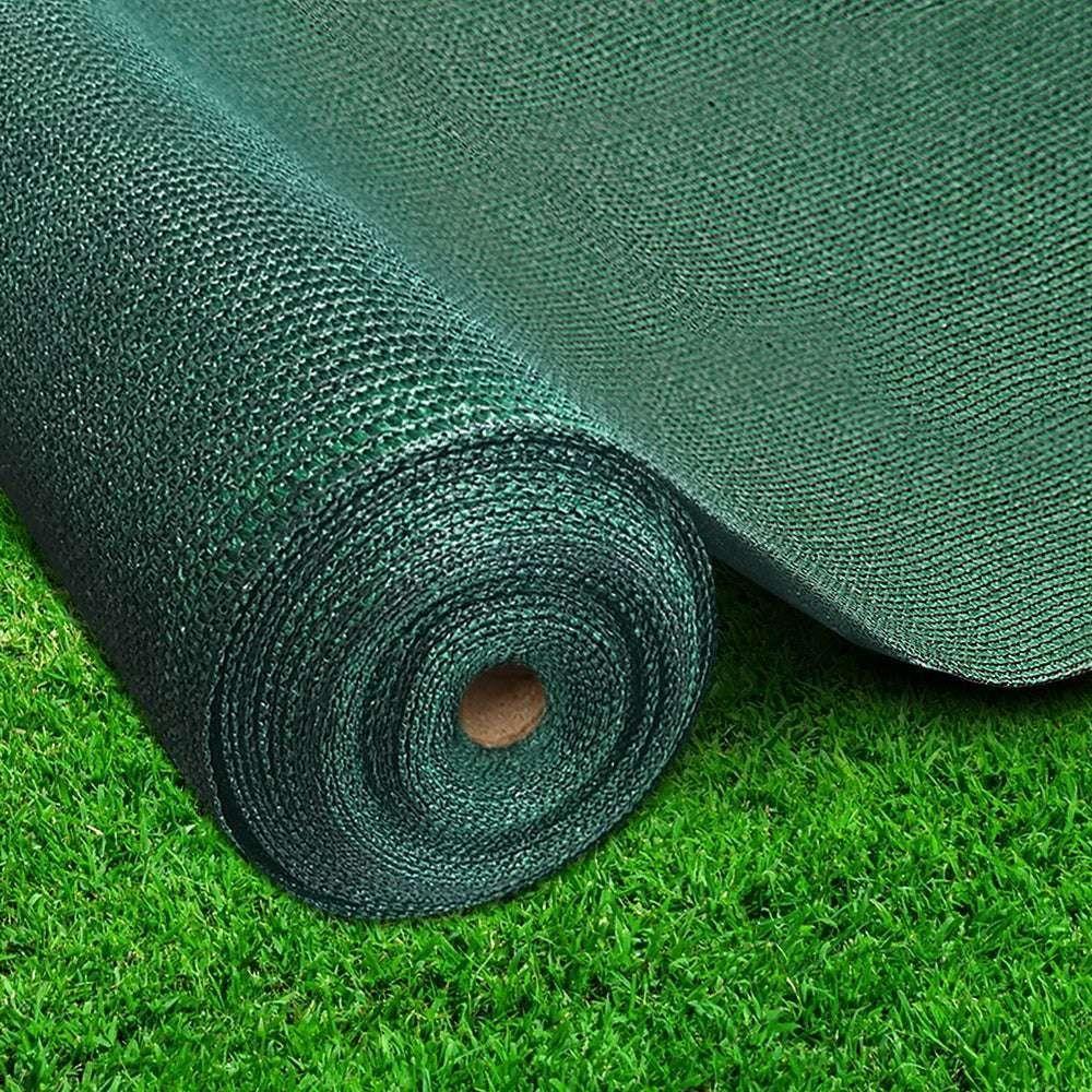 Instahut 50% Sun Shade Cloth Shadecloth Sail Roll Mesh Outdoor 100gsm 1.83x20m - Magdasmall