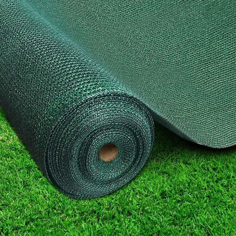 Instahut 50% UV Sun Shade Cloth Shadecloth Sail Roll Mesh Garden Outdoor 1.83x30m Green - Magdasmall