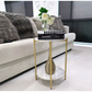 Interior Ave - Alba Gold Side Table