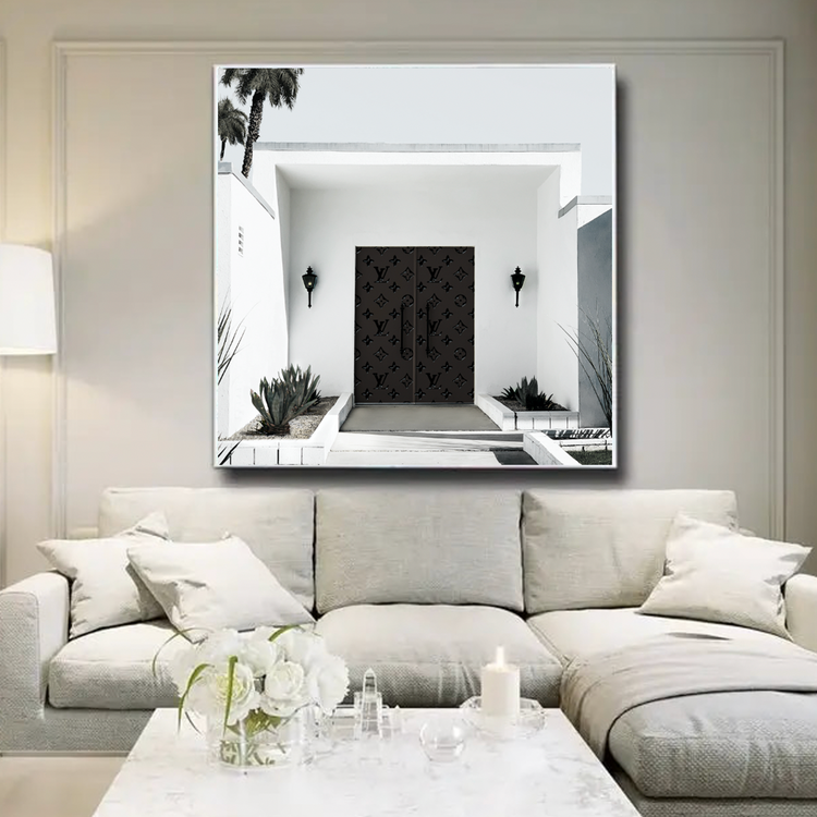 Interior Ave - Casa Amor - 60cm x 60cm Canvas Artwork - Magdasmall