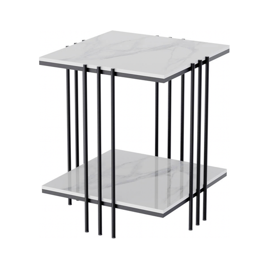 Interior Ave - Milano Black Square Side Table