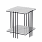 Interior Ave - Milano Black Square Side Table