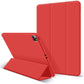 iPad Pro 11 Inch 2020 Soft Tpu Smart Premium Case Auto Sleep Wake Stand Cover Pencil holder Red