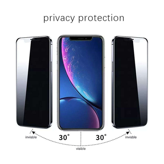 iPhone 14 &amp; Plus/Pro/Max Privacy Tempered Glass Screen Protector 2Pc