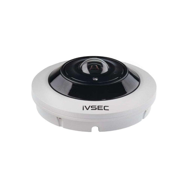 IVSEC IVSEC FISHEYE DOME 9MP 360 POE IP66 IR MICROPHONE SPEAKER