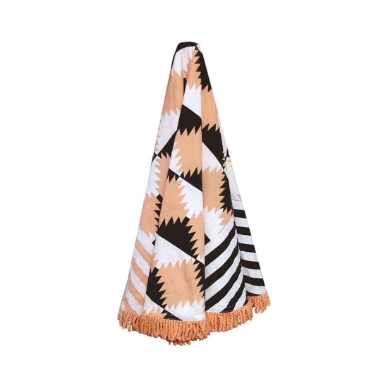 J.Elliot Home Arctic Round Cotton Turkish Towel Peach - Magdasmall