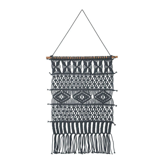 J.Elliot Home Mathias Wall Hanging Charcoal 45 x 65 cm - Magdasmall