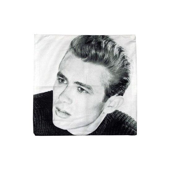 James Dean Portrait Square Cushion Cover