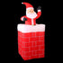 Jingle Jollys Christmas Inflatable Pop Up Santa 1.8M OutdoorDecorations Lights - Magdasmall