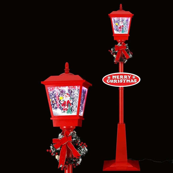 Jingle Jollys Christmas Lights 180cm Post Lamp 18 LED Fairy Light Decorations - Magdasmall