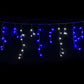 Jingle Jollys Christmas Lights 20M 800 LED Icicle Light Blue White Decorations - Magdasmall