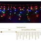 Jingle Jollys Christmas Lights 20M 800 LED Icicle Light Multi-coloured - Magdasmall