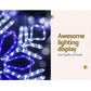 Jingle Jollys Christmas Lights 304 LED 82cm Fairy Light Snow Decorations - Magdasmall