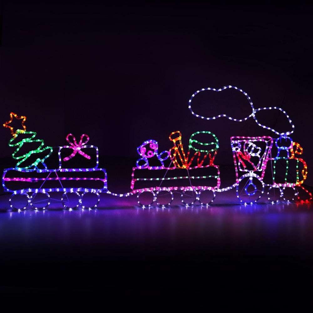 Jingle Jollys Christmas Lights 631 LED 210cm Fairy Light Train Decorations - Magdasmall