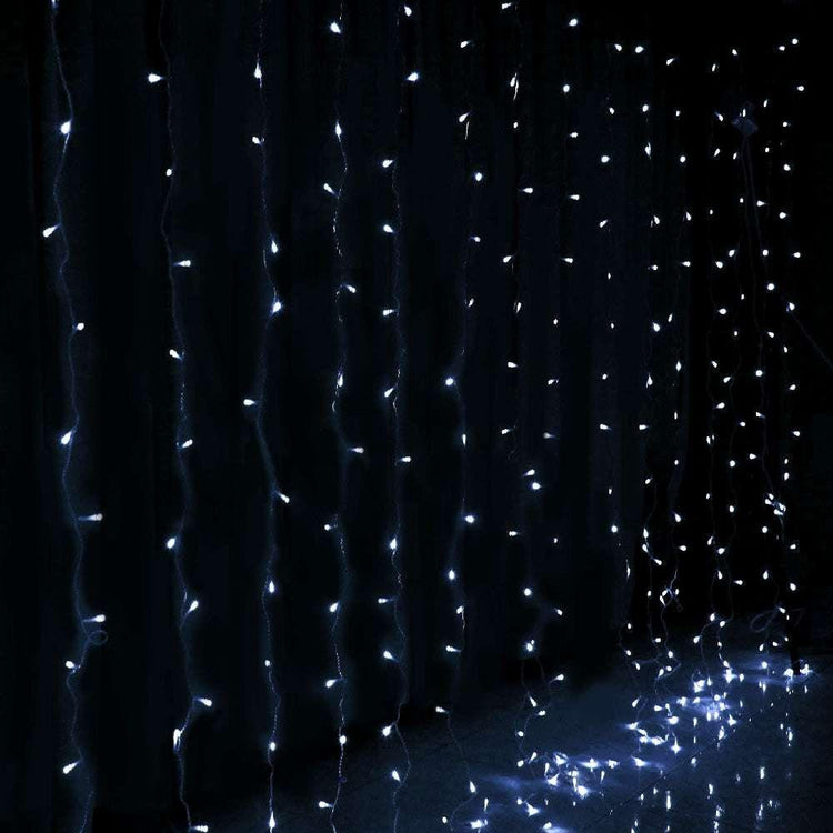 Jingle Jollys Christmas Lights 6Mx3M 600 LED Curtain Light Decorations Cool - Magdasmall