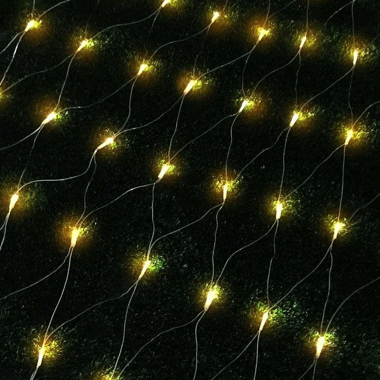 Jingle Jollys Christmas Lights 6Mx4M 1000 LED Net Light Decorations Warm Decor - Magdasmall