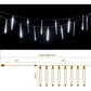 Jingle Jollys Christmas Lights 960 LED 12M Shower Light Icicle Falling Metor - Magdasmall