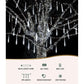 Jingle Jollys Christmas Lights 960 LED 12M Shower Light Icicle Falling Metor - Magdasmall