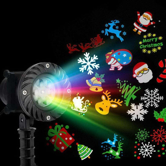 Jingle Jollys Christmas Lights Projector Light Outdoor Decorations Outdoor - Magdasmall