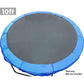 Kahuna 10ft Trampoline Replacement Pad Round - Blue