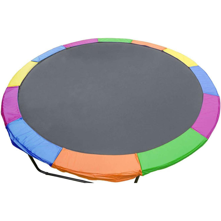 Kahuna 10ft Trampoline Replacement Pad Round - Rainbow