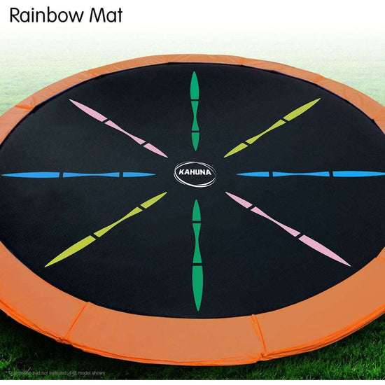 Kahuna 10ft Trampoline Replacement Spring Mat - Rainbow