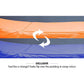 Kahuna 10ft Trampoline Reversible Replacement Pad Round - Orange/Blue