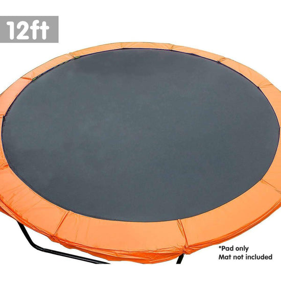 Kahuna 12ft Trampoline Replacement Pad Round - Orange