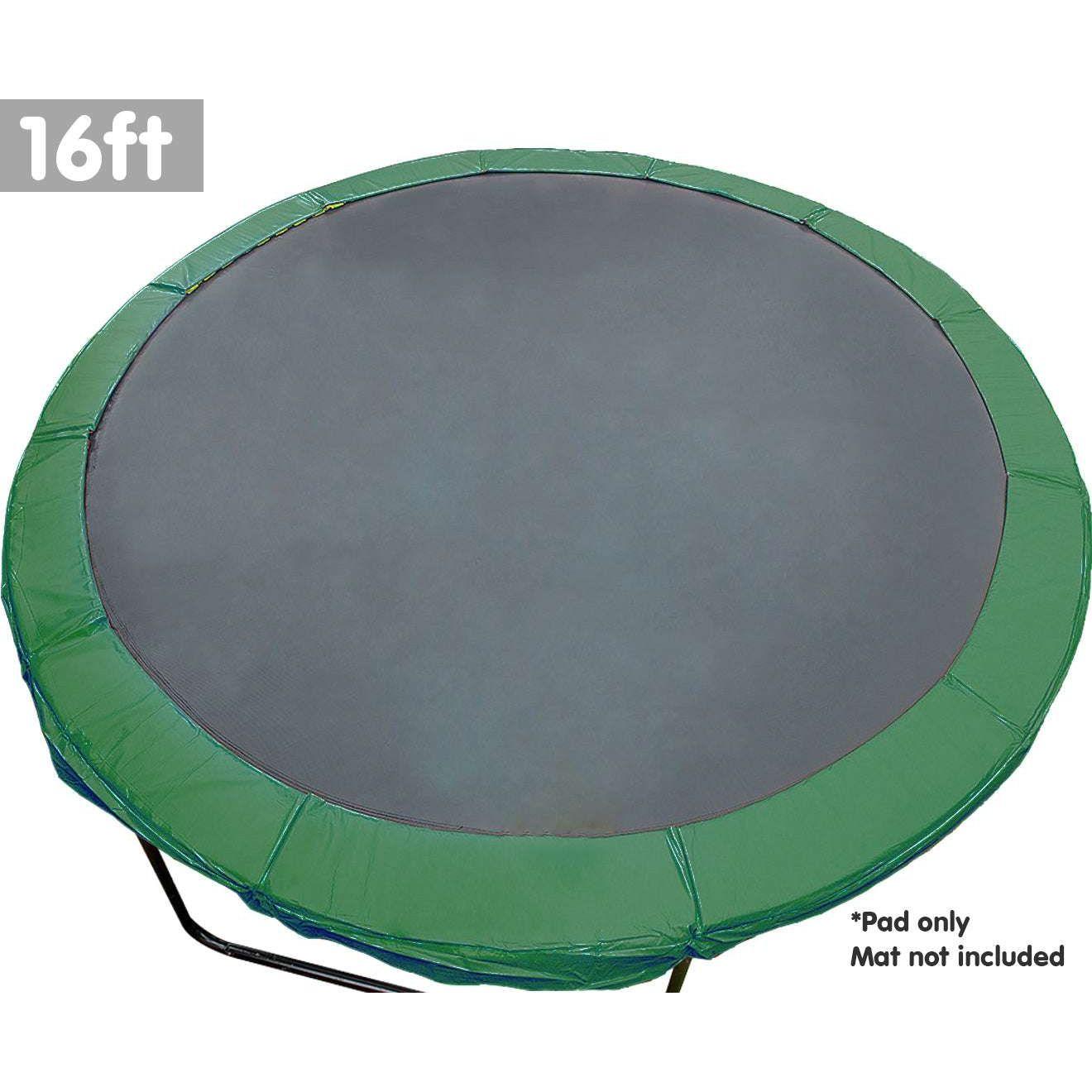 Kahuna 16ft Trampoline Replacement Spring Pad Round Cover - Green