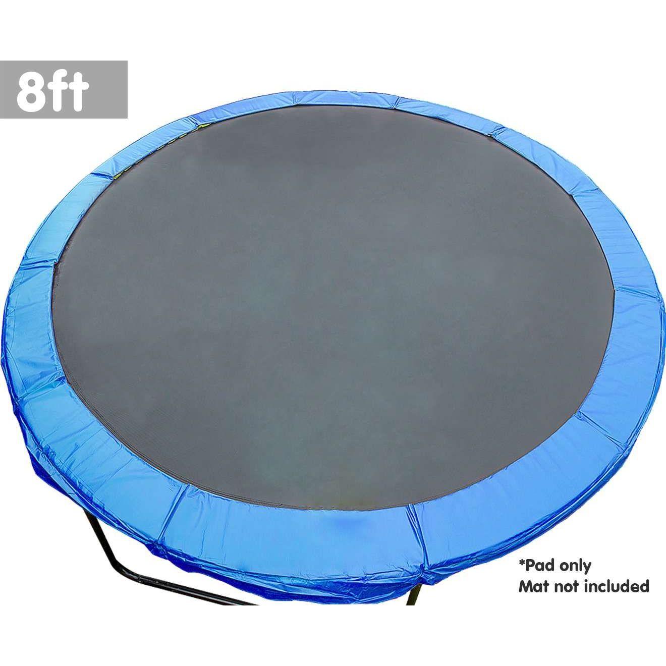 Kahuna 8ft Replacement Reinforced Outdoor Round Trampoline Safety Spring Pad Cover (8 Feet)