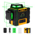 KAIWEETS KT360A Green Laser Level 3 X 360&deg; Rotary Self Leveling with 1 Rechargeable Battery