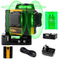 KAIWEETS KT360A Green Laser Level 3 X 360&deg; Rotary Self Leveling with 1 Rechargeable Battery
