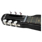 Karrera 29in 6-String Lap Steel Hawaiian Guitar - Black