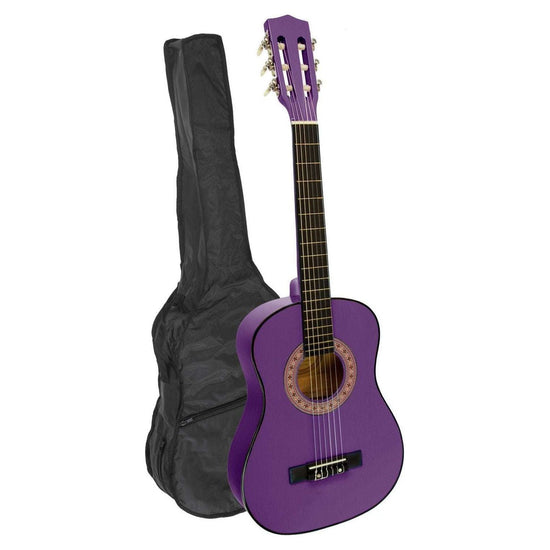 Karrera 34in Acoustic Children no cut Guitar - Purple