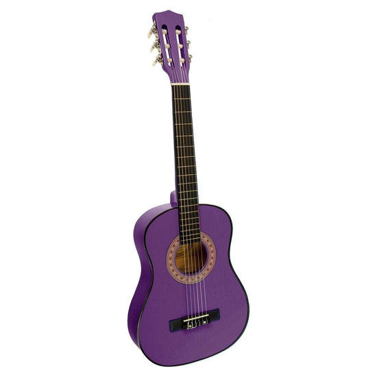 Karrera 34in Acoustic Children no cut Guitar - Purple