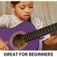 Karrera 34in Acoustic Children no cut Guitar - Purple