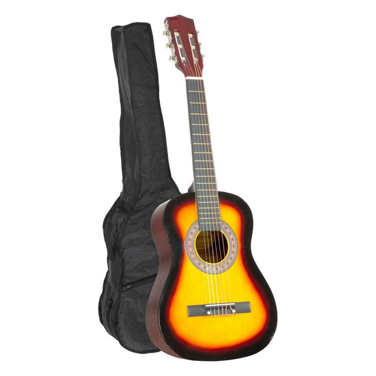 Karrera 34in Acoustic Wooden Childrens Guitar - Sunburst